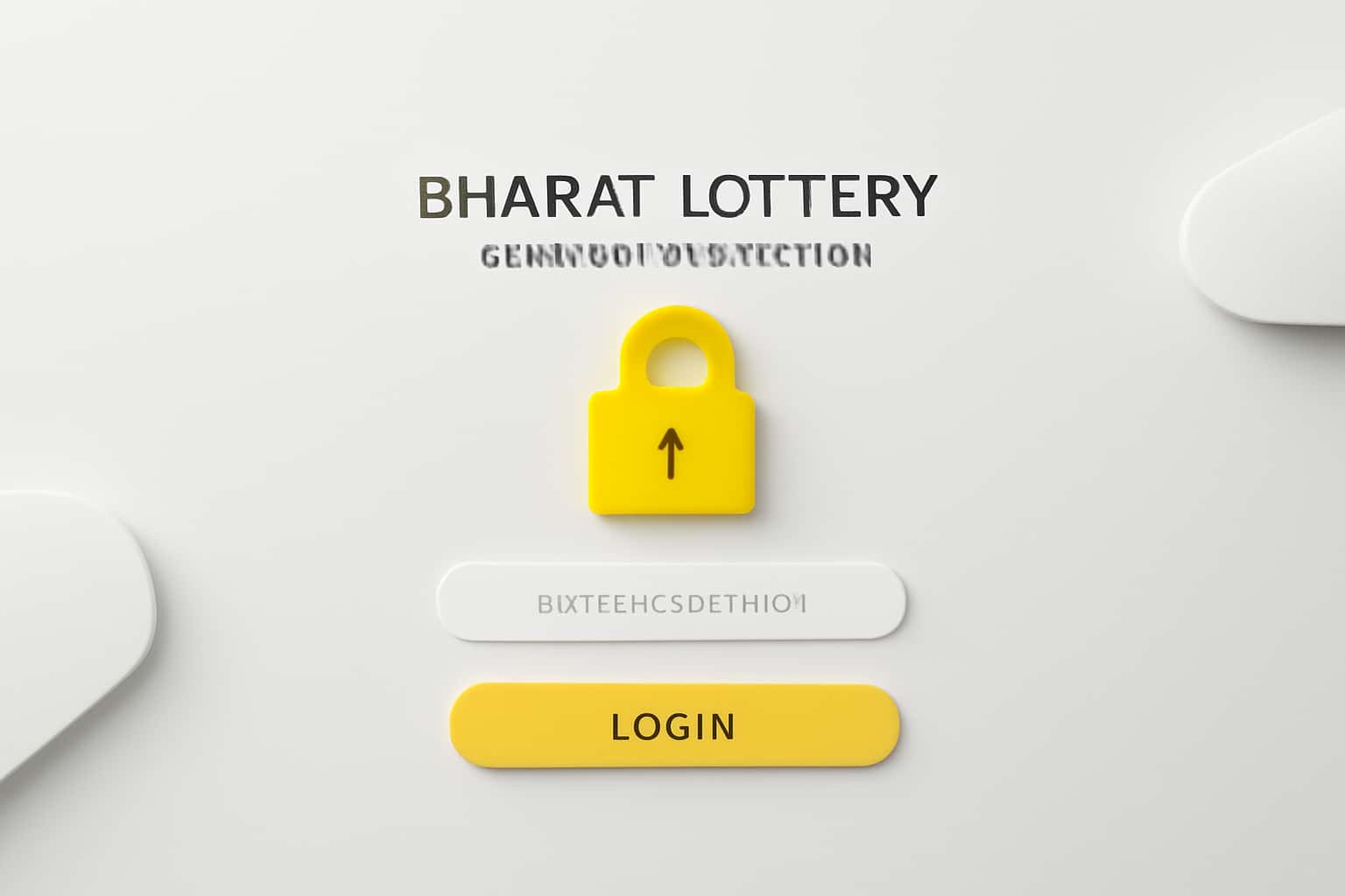 Bharat Lottery User Authentication Interface