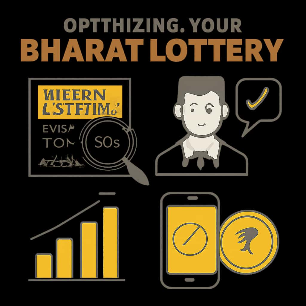 An educational diagram illustrating key aspects of optimizing the Bharat Lottery experience.