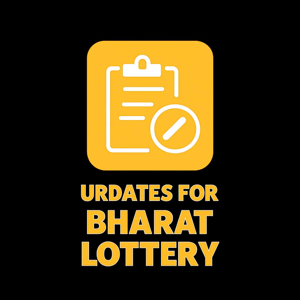 Icon representing the guidance for Bharat Lottery updates.